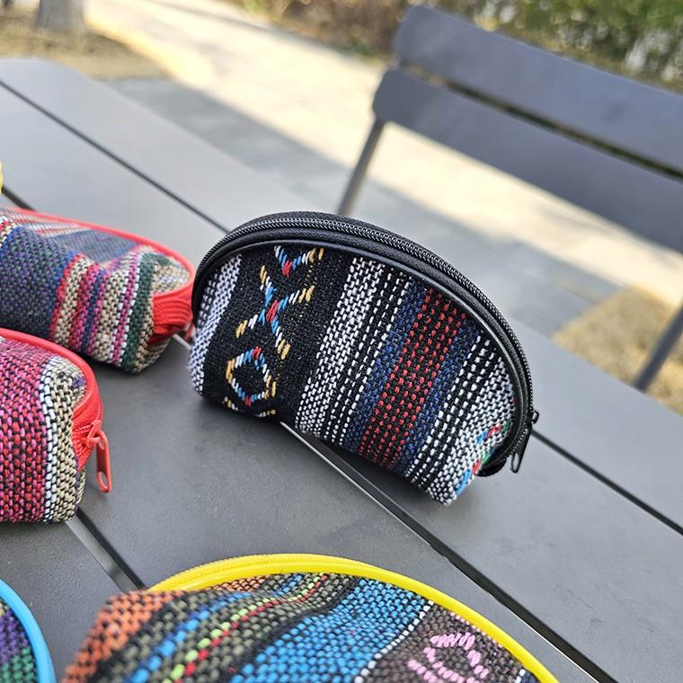 랜덤컬러 레트로 동전지갑 미니 파우치