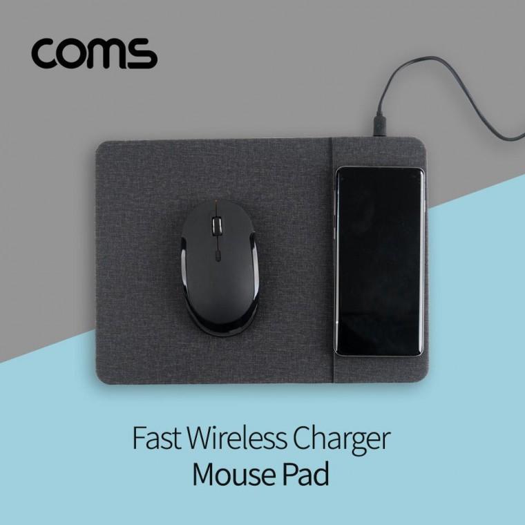 고속 무선충전 마우스패드 스마트폰 무선충전 패드 QC 2.0 QC 3.0 퀵차지 지원 IF245