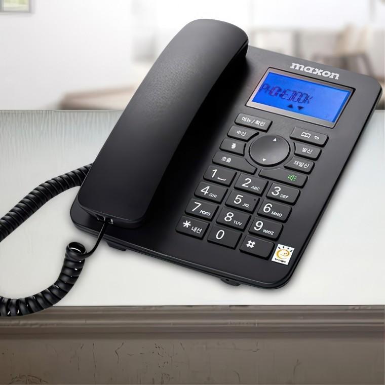 맥슨 사무실 집 가정 디지털 유무선 일반 전화기 일반전화기 가정용 유선