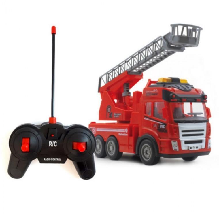어린이 유아 소방차 RC카 무선 조종 자동차 장난감 차 완구 선물