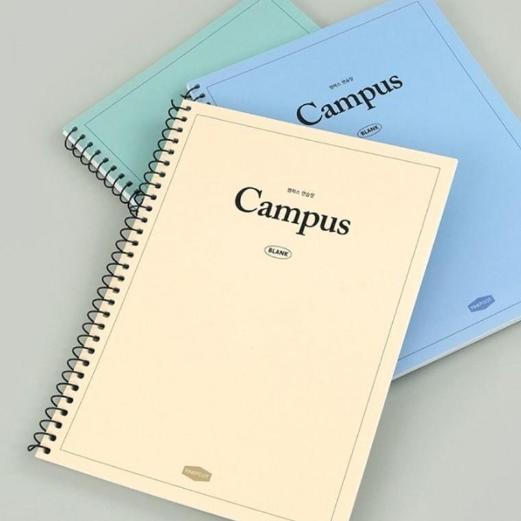 연습장 낙서장 뉴캠퍼스 스프링 무선노트