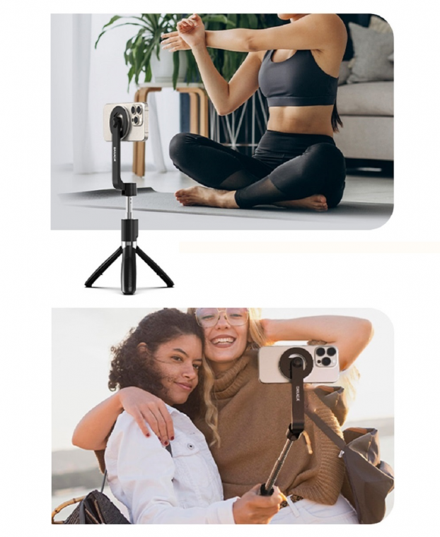 맥세이프 무선셀카봉 리모컨 강한자력 튼튼삼각대 메탈링 아이폰13프로맥스 아이폰13 아이폰13미니 전기종