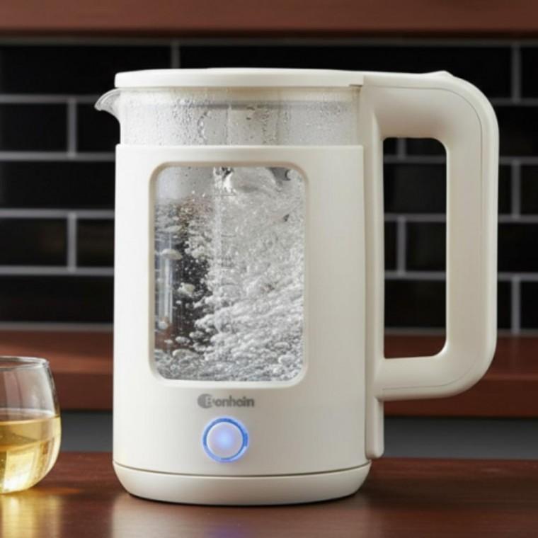 이중단열 무선 강화 유리 주전자 전기 포트 1.5L