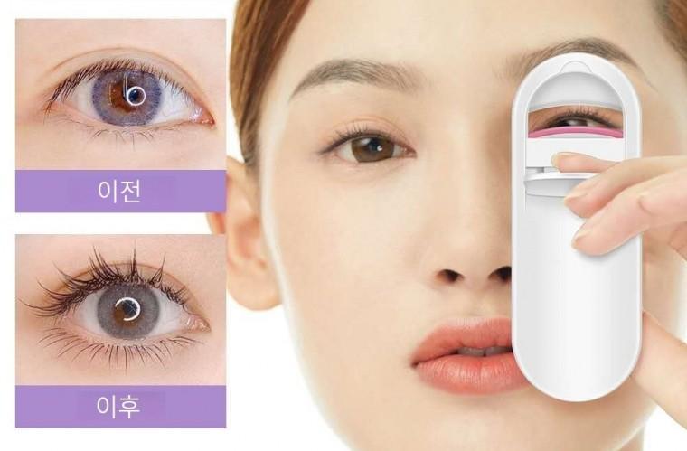무선 미니 속눈썹 뷰러 속눈썹 고데기