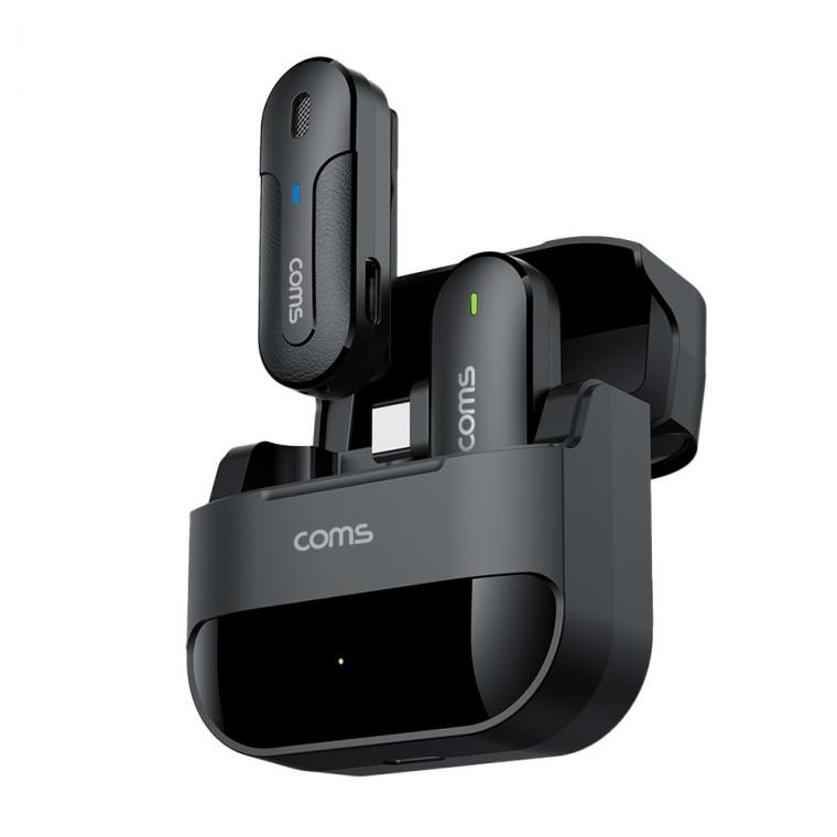 고음질 무선 핀마이크 수신기 세트 / 스마트폰 마이크