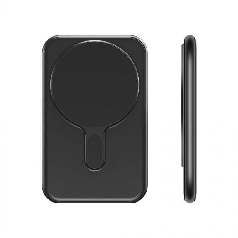 맥세이프 초슬림 보조배터리 5000mAh Black 고속충전 무선충전 UB085