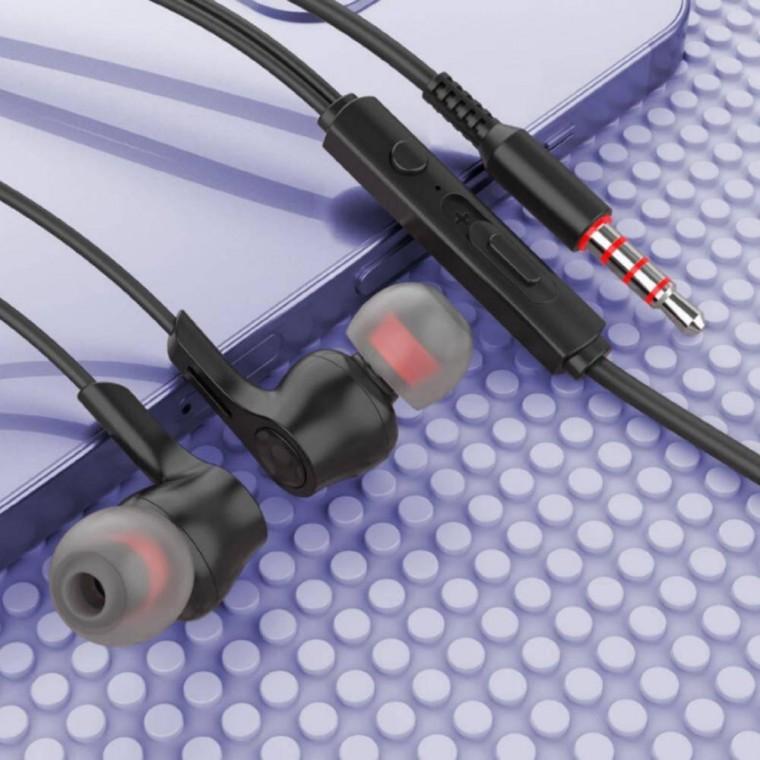 이어폰 AJ35 볼륨조절 블루 스테레오 C타입이어폰 이어폰 무선이어폰