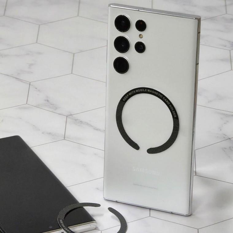 스티커 스마트폰 자석 링 충전 무선 메탈