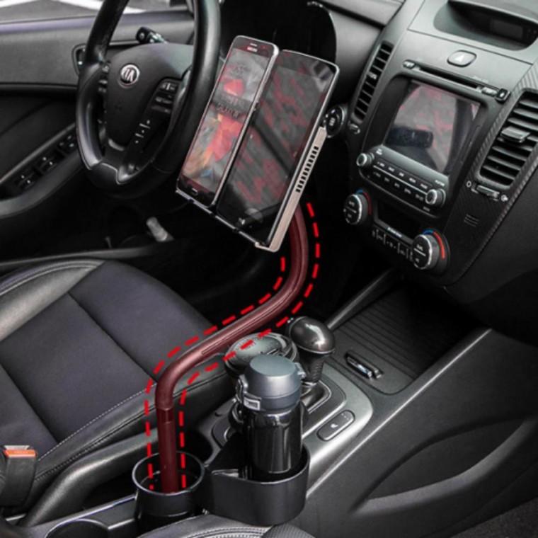 기능 고속 거치대 무선 컵홀더 놀라운 듀얼 충전 짱