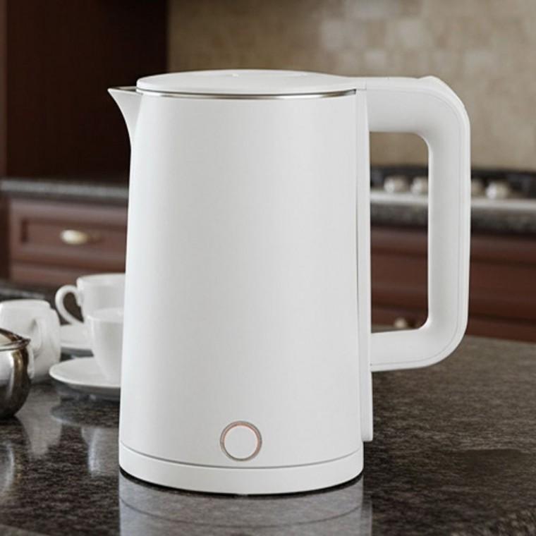 이중 스텐 무선포트 2L 전기주전자 코멕스 듀얼레이어 쿨터치