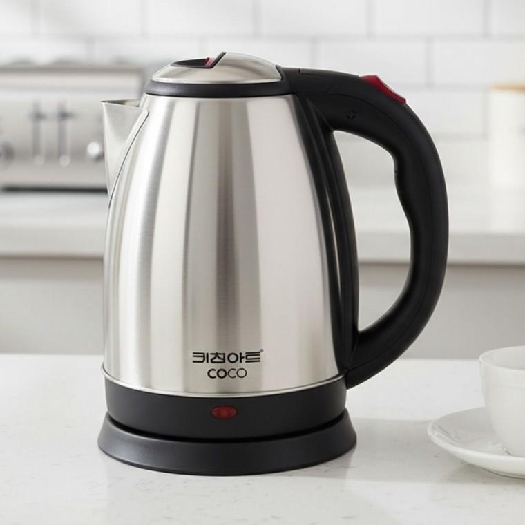 전기주전자 1.8L 무선포트 전기포트 키친아트 코코 스텐