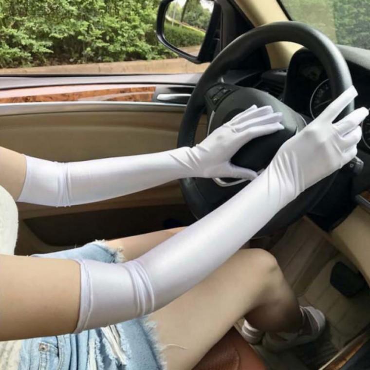 여성 운전 팔토시 uv차단 자외선차단 긴 롱 장갑