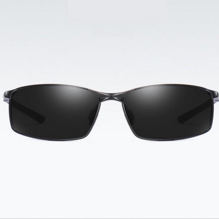 남성 패션 운전 자외선 차단 편광 선글라스 건스모크 남자