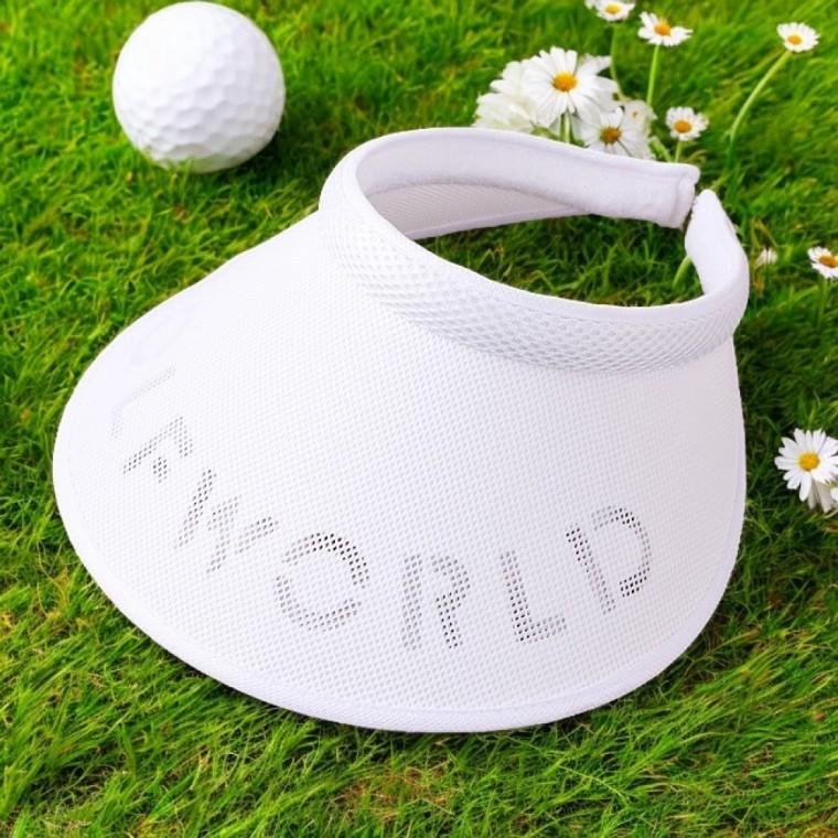메쉬 골프 썬캡(여성용) 자외선차단모자