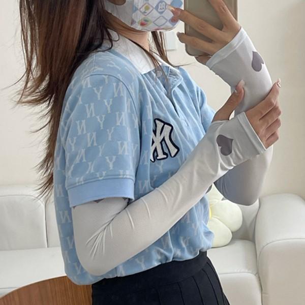 엘리모 그라데이션 하트 패션 자외선 차단 팔토시