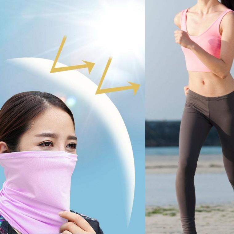 여름 쿨 마스크 스카프 자외선 차단 넥워머 쿨링 냉감