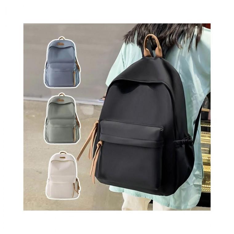 루미나D 중학생 데일리 백팩 가벼운 캐주얼 책가방 가정용 주방용