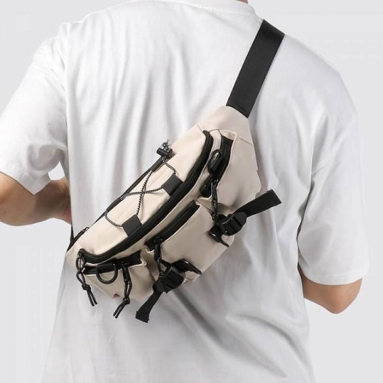 HL] 힙색 슬링백 남여공용 트렌디 캐주얼 백팩 에코백