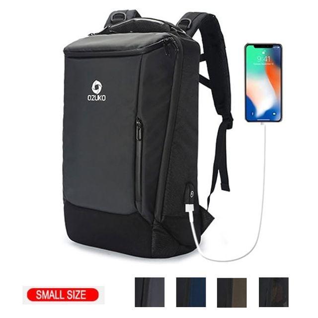 HL] 백팩 남성 고급 USB 직장인 캐주얼백 -2