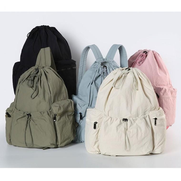 HL] 백팩 배낭 데일리 네추럴 캐주얼백 스트링 여행