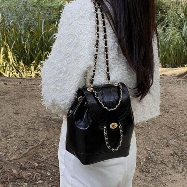 패션가방 체인 여성 백팩 페미닌 미니 체인백 가방