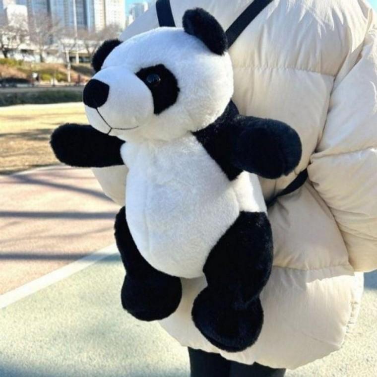 패션가방 빅 백팩 가방 인형 판다 학생
