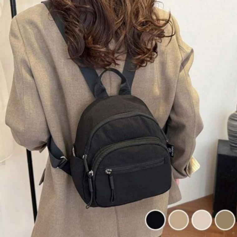 패션가방 나일론 데일리 백팩 미니 여성 사이즈 지퍼 귀여운