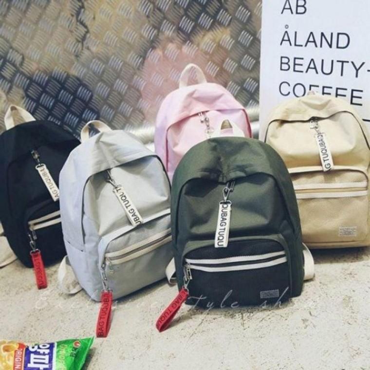 패션가방 포켓 백팩 중학생 가방 대학생 책 학원 학교 고등학생 망사