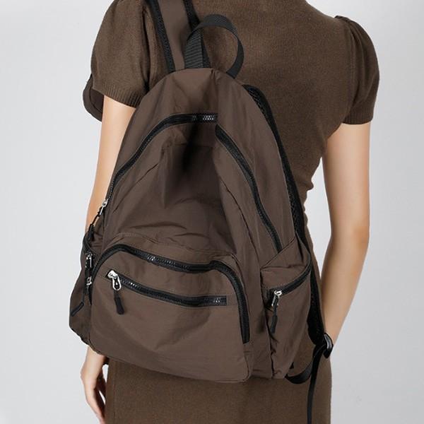 나일론 미니 백팩 멀티포켓 생활방수 가벼운 데일리 가방