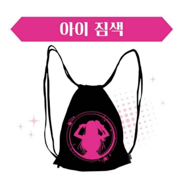 초등 중 학생 가벼운 경량 짐색 스트링 복조리 보조 가방 백 팩 주머니