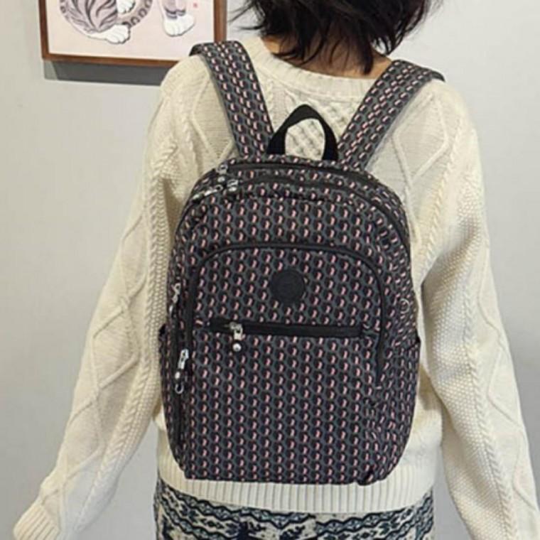 패턴가방 가벼운 여성 가방 패턴 책 데일리 백팩