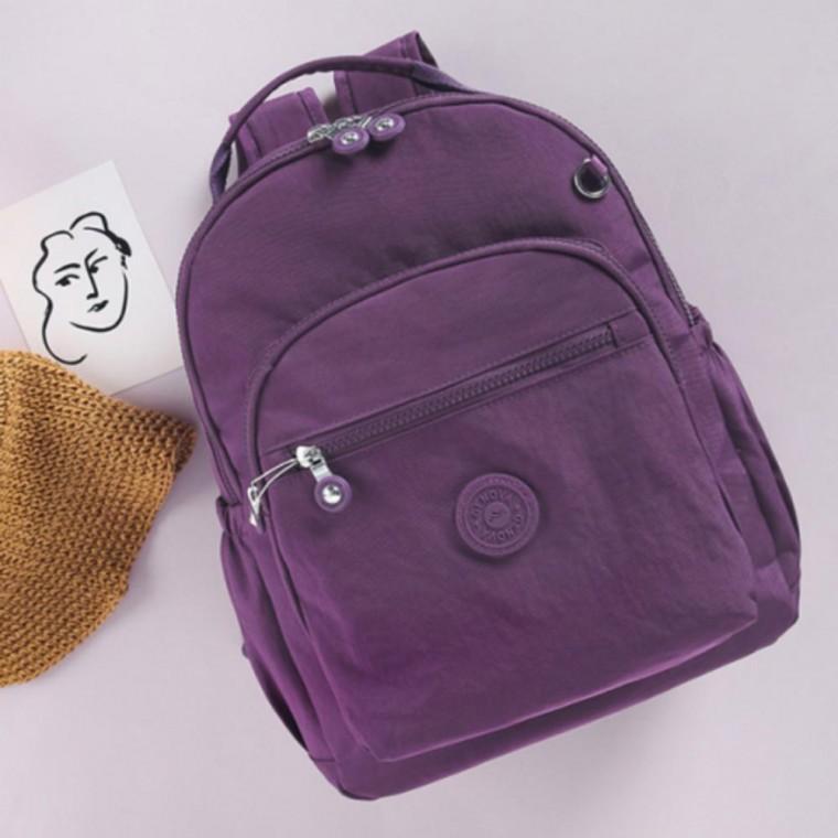 캐주얼 가벼운 여성 백팩 데일리 출퇴근 여행 배낭