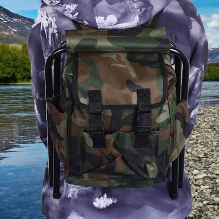 디자인 낚시 등산 의자 백팩 접이식 데일리