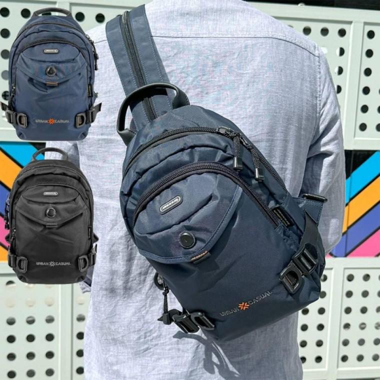 도난방지 패션 캐주얼 남여공용 데일리 슬링 백팩