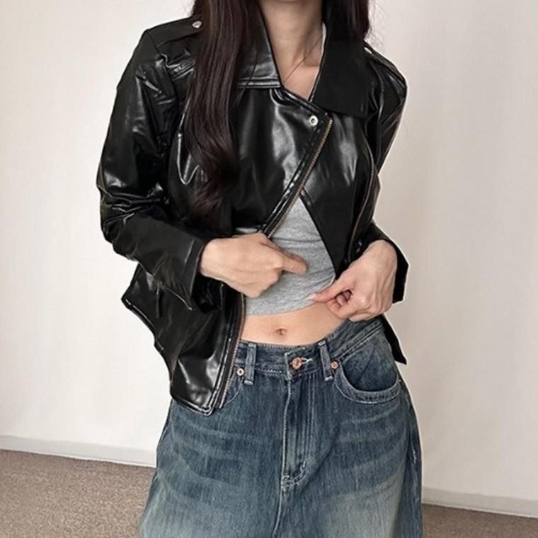 루즈핏 빅사이즈 라이더 편안한 라이더자켓 바이크핏