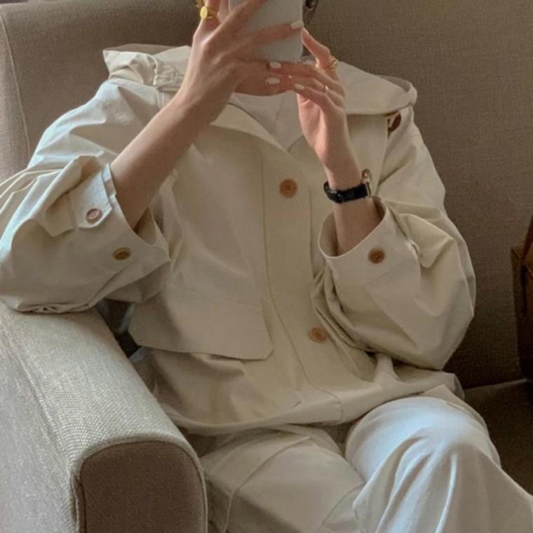 여성 간절기 캐주얼 자켓 후드 후디 바람막이 점퍼