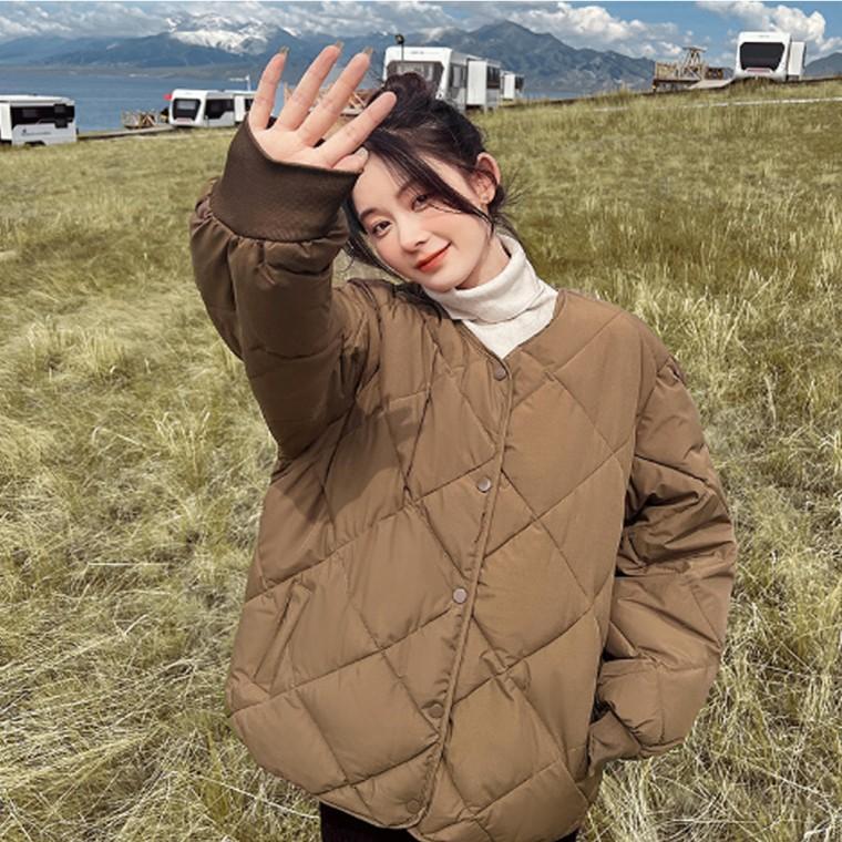 3컬러 여성 베이직 누빔 자켓 OSM-1006448