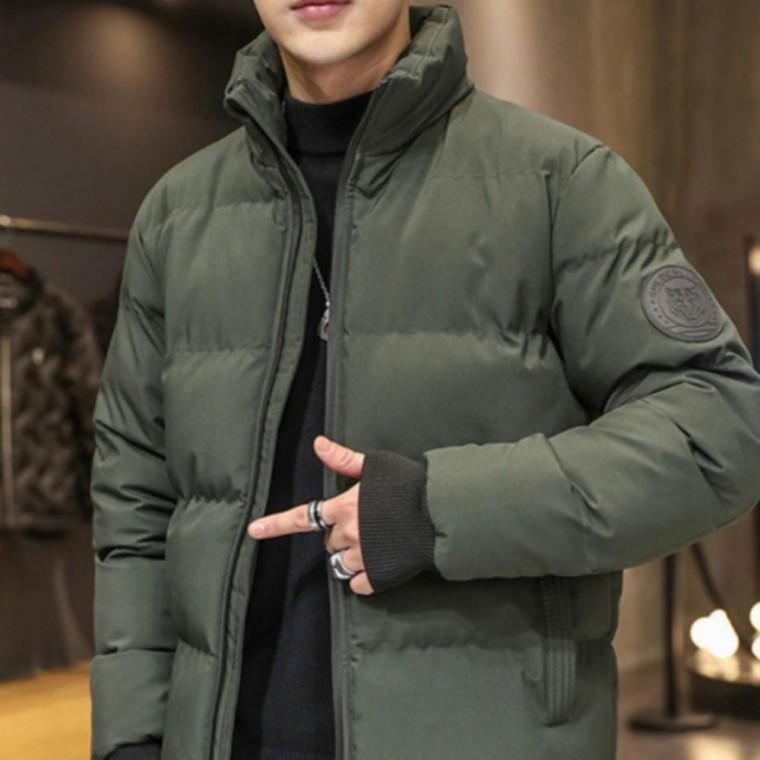 남성 겨울 카라 두툼한 패딩 점퍼 자켓 보온 잠바