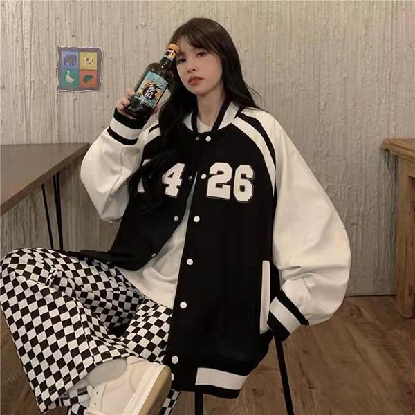 잠바 얇은 자켓 봄 점퍼 가을 야구 간절기 배색 항공