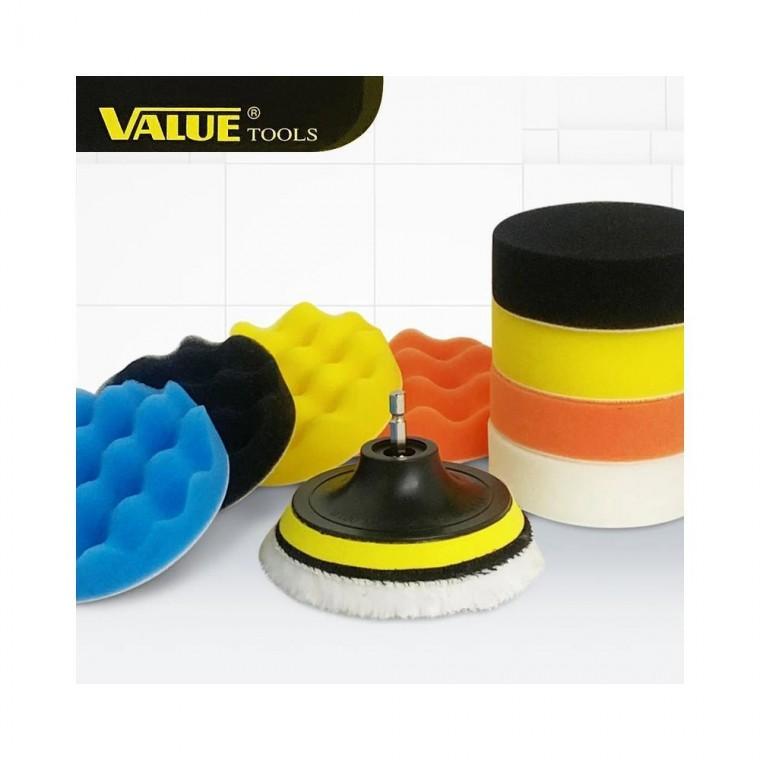 루미나D 드릴용 자동차 흠집제거 광택패드 10p 다용도