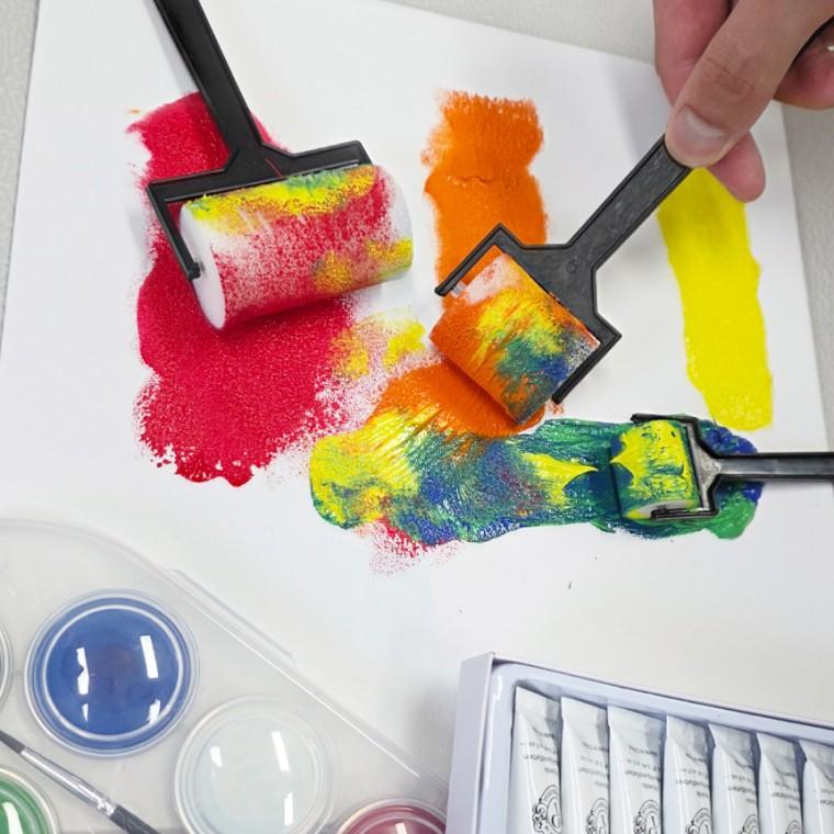 스펀지 다용도 롤링 브러쉬 3종세트