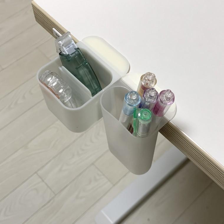 다용도 부착식 펜홀더 펜꽂이 연필꽂이 필통