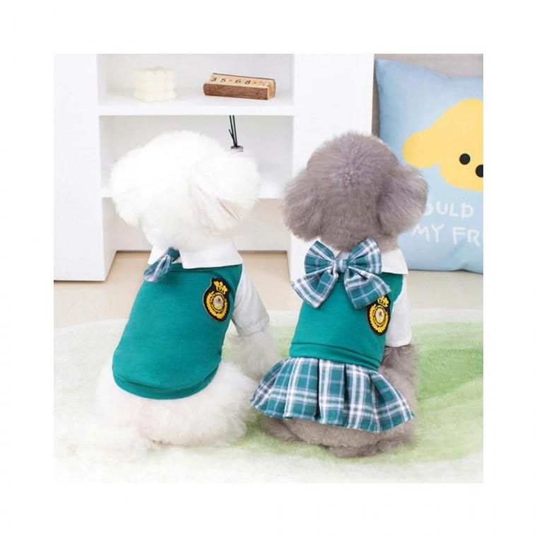 루미나D 귀여운 강아지옷 교복 유니폼 커플룩 가정용 주방용 다용도