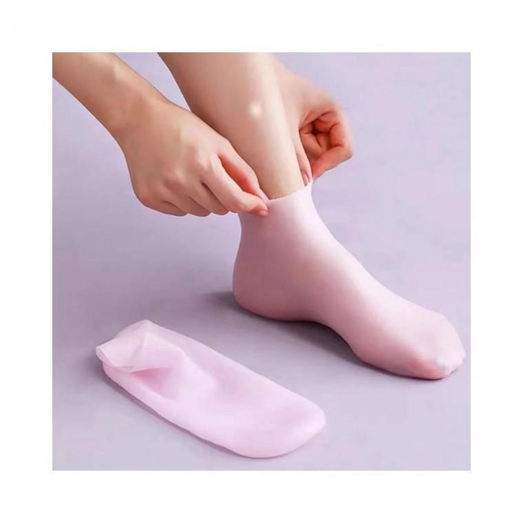 루미나D 발 각질케어 올 실리콘 보습 양말 가정용 주방용 다용도