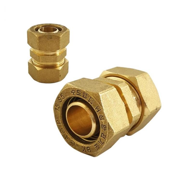 루미나D 황동 유니온 이음쇠 파이프 연결 부속 가정용 주방용 다용도