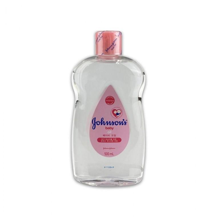 루미나D 존슨즈 베이비오일 핑크 500ml 보습 가정용 주방용 다용도