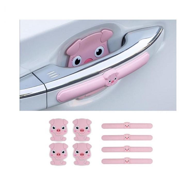 루미나D 자동차 문손잡이 보호 실리콘 커버 가정용 주방용 다용도