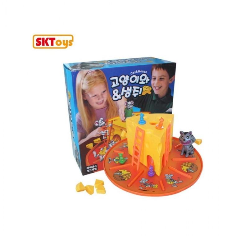 루미나D 생쥐와 고양이 치즈모으기 보드게임 가정용 주방용 다용도