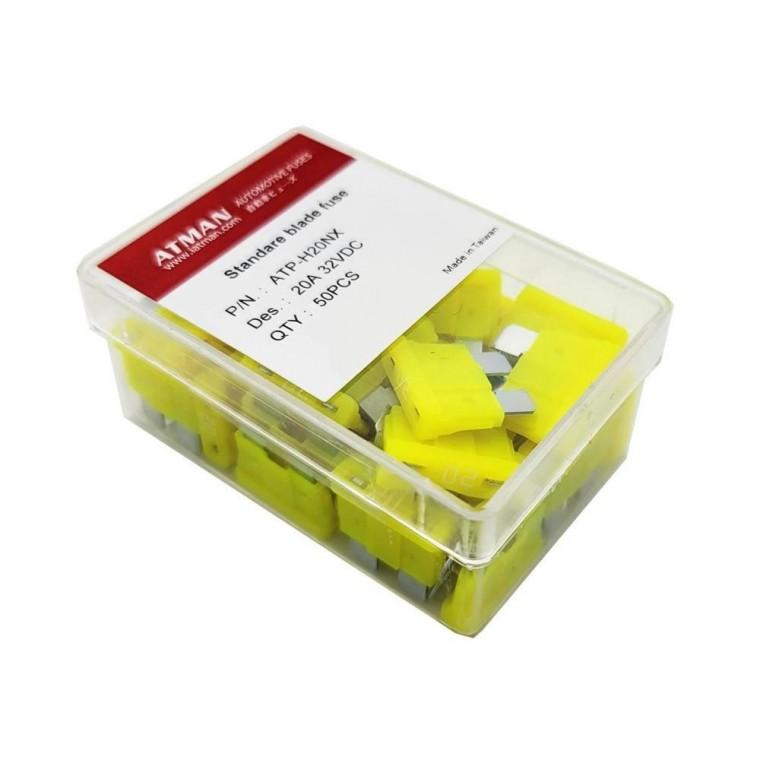 루미나D 자동차 대형 퓨즈 휴즈 - 50개 가정용 주방용 다용도