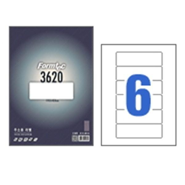 다용도 라벨지 6칸 100매 사무용